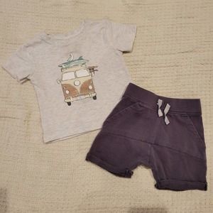 Summer Short And Tee Set